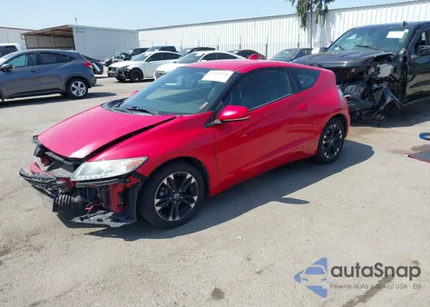 2014 Honda Cr-Z Ex из США, поврежденный, VIN JHMZF1D61ES001615